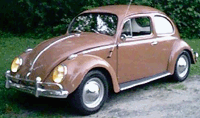 Picture of a 1958 VW Bug
