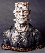 picture of Frankenstein bust